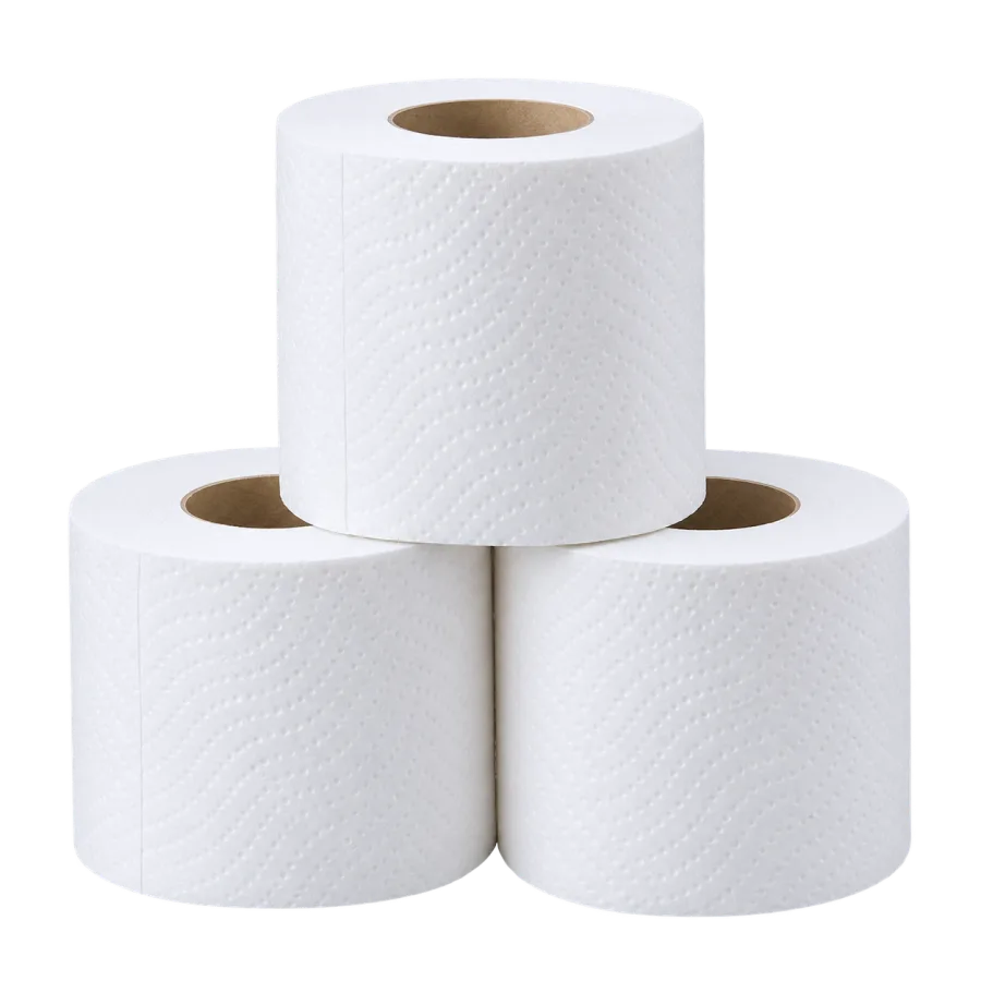 Facial Tissue Rolls